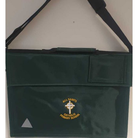 All Saints book bag with strap